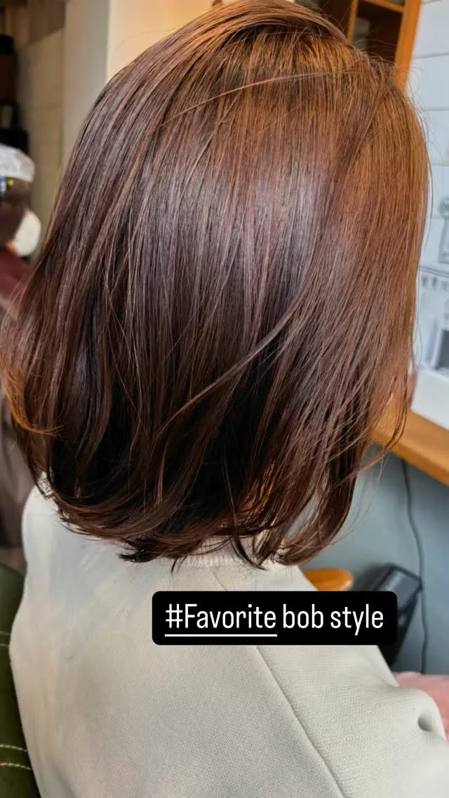 好きなボブスタイル